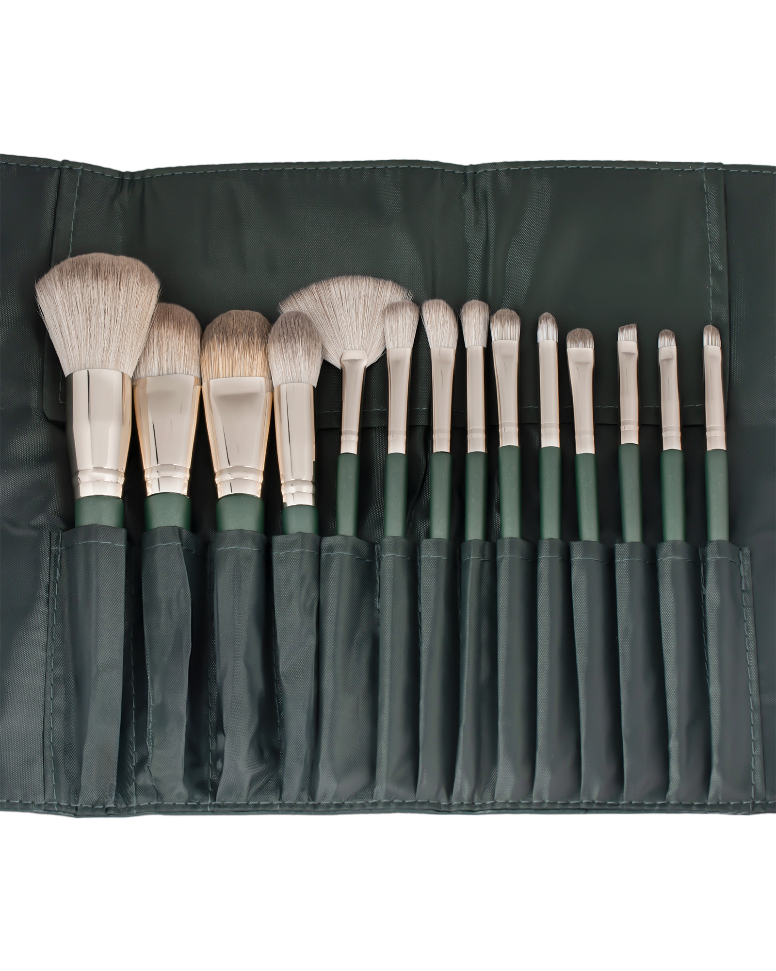 OFFICE 14 Pieces Green Brush Set